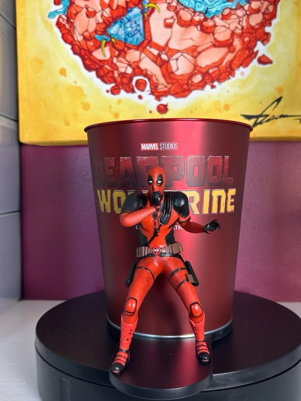 Deadpool and Wolverine 6 popcorn bucket collection